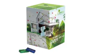 reklamní adventní kalendář tower čokoládky lindt